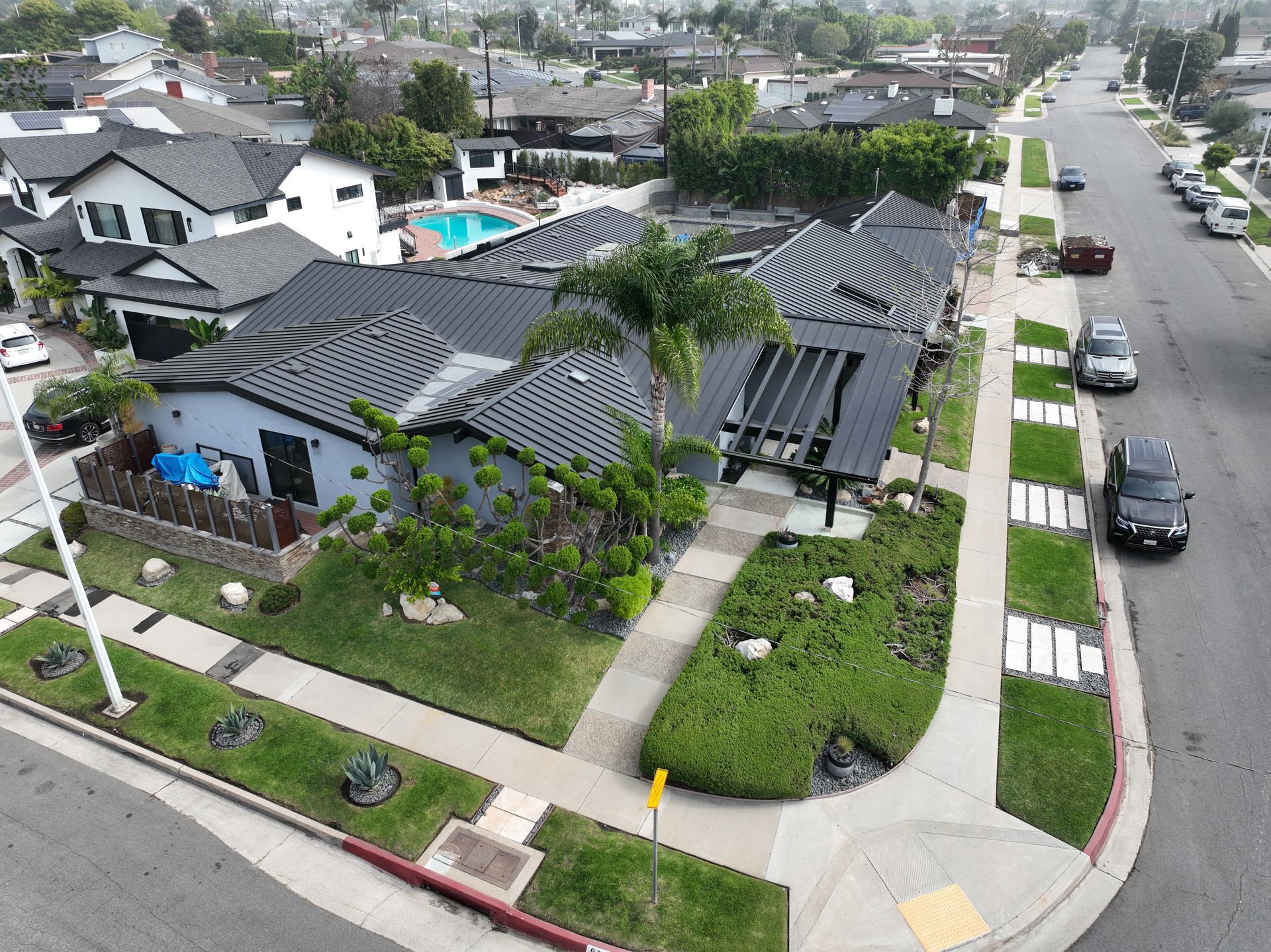 thousand oaks metal roofing project