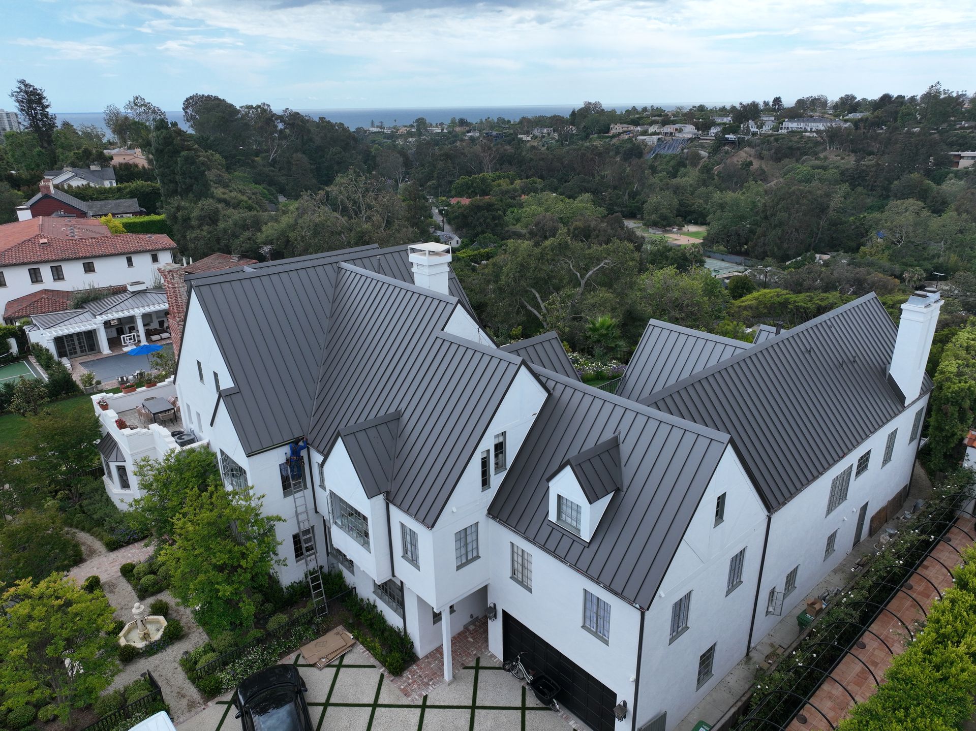 thousand oaks metal roofing project