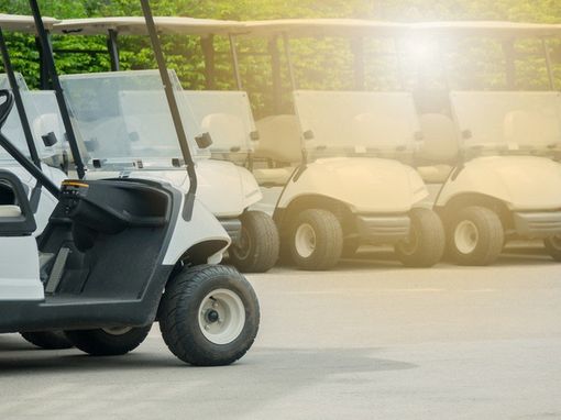 Custom Golf Cart — White Golf Carts in Surfside Beach, SC