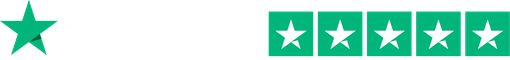 A green star and a row of green stars on a white background.