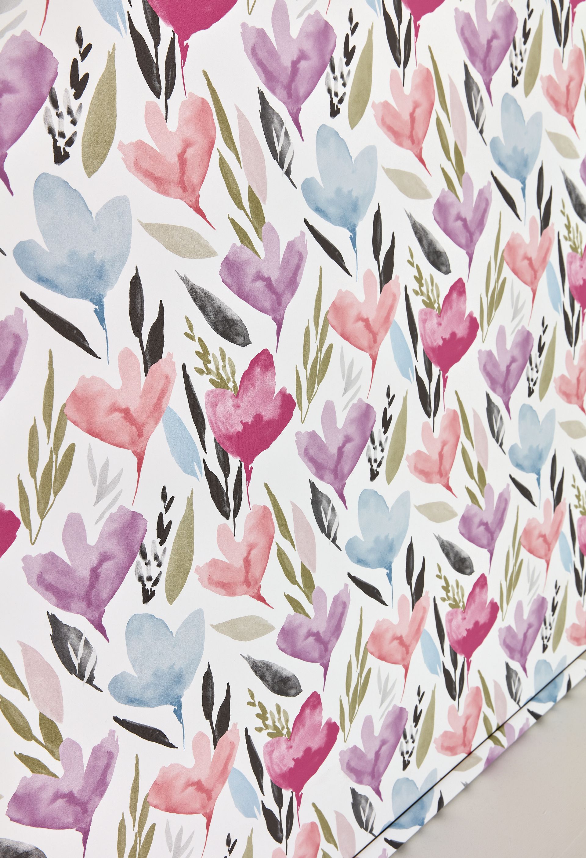 A close up of a fabric with a floral pattern on it.