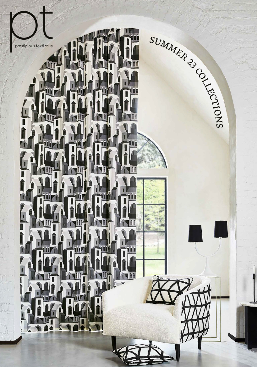 A living room with a chair and a wall that says pt