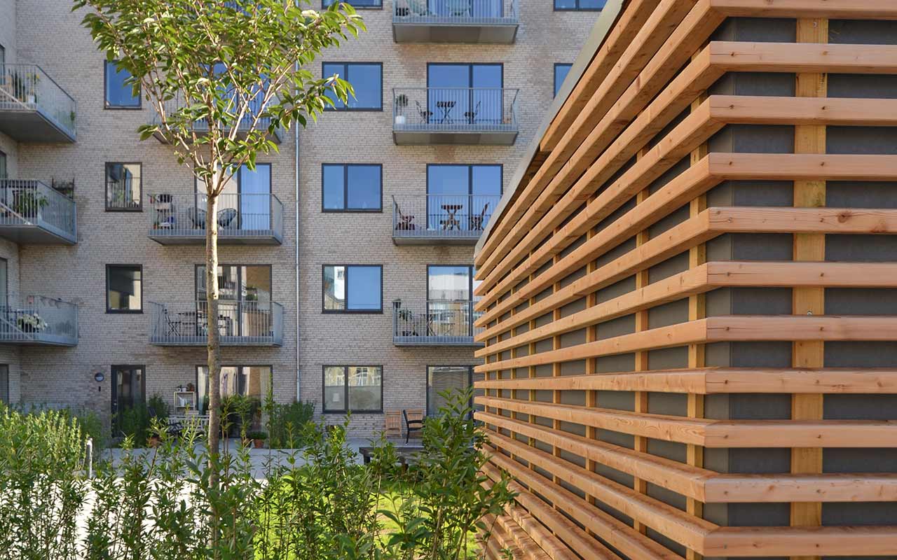 Arkitektrådgivning til nybygget boliger på bygmestervej