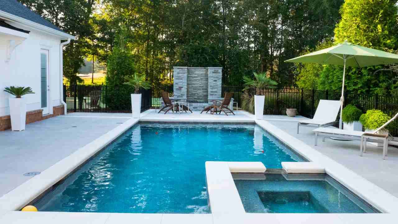 Backyard pool ideas Gwinnett County GA