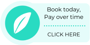 PatientFi button image with a leaf and words that say pay over time