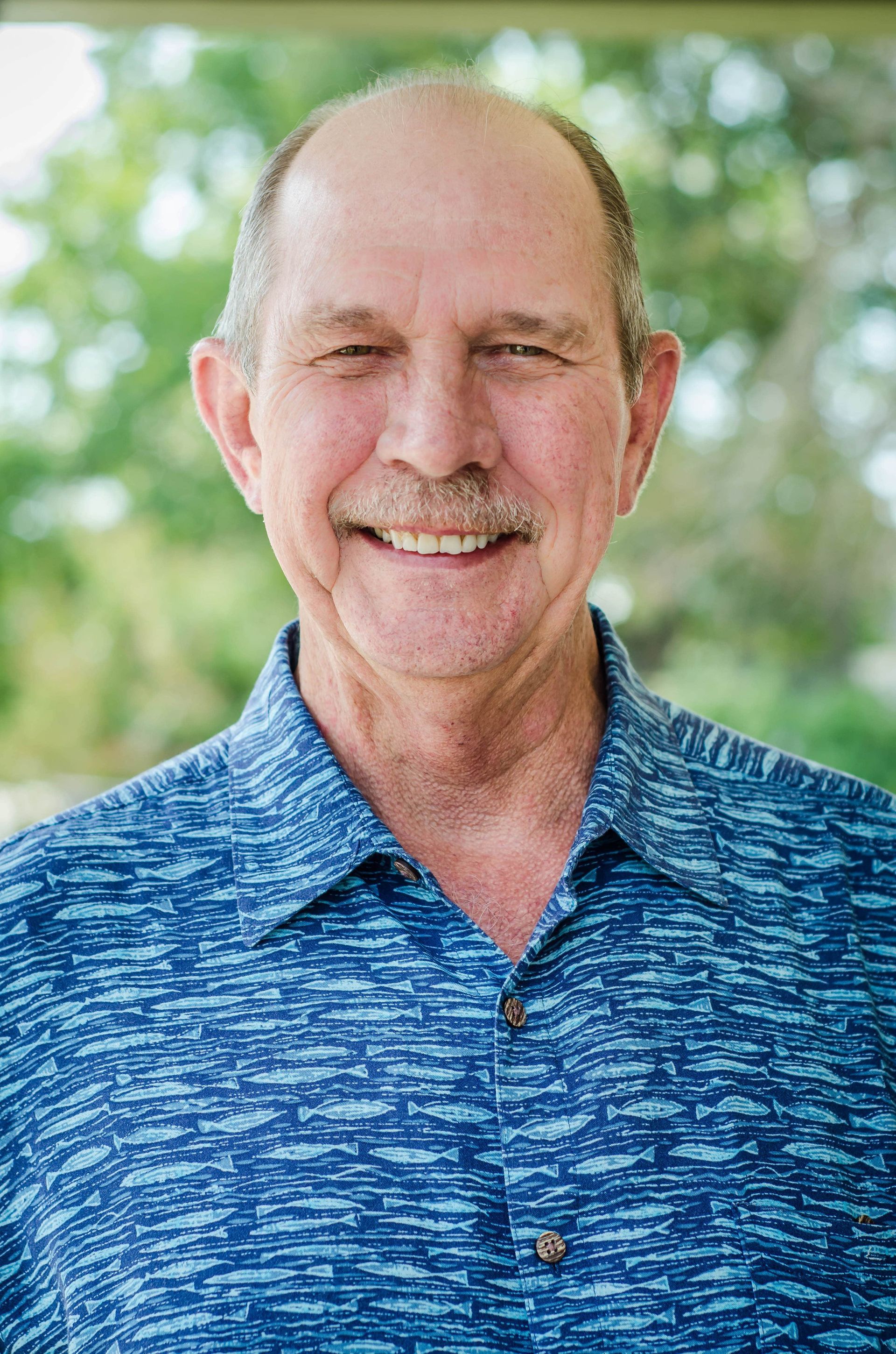 Portrait of Elder Rick Shields smiling
