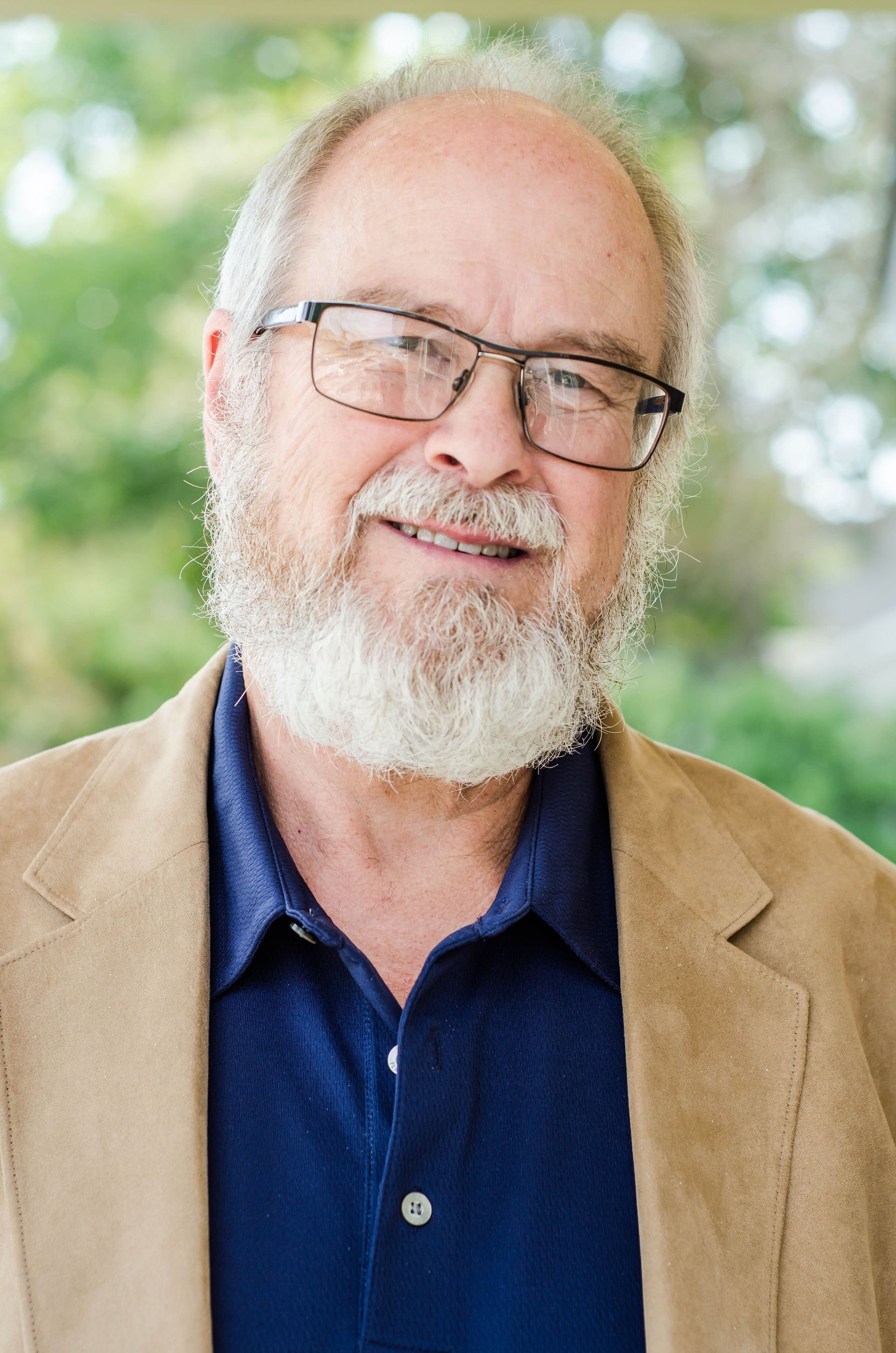 Portrait of Elder Bob Potts smiling