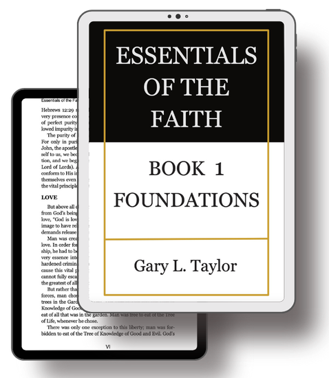 an ipad mockup of a free chapter of pastor gary's ebook