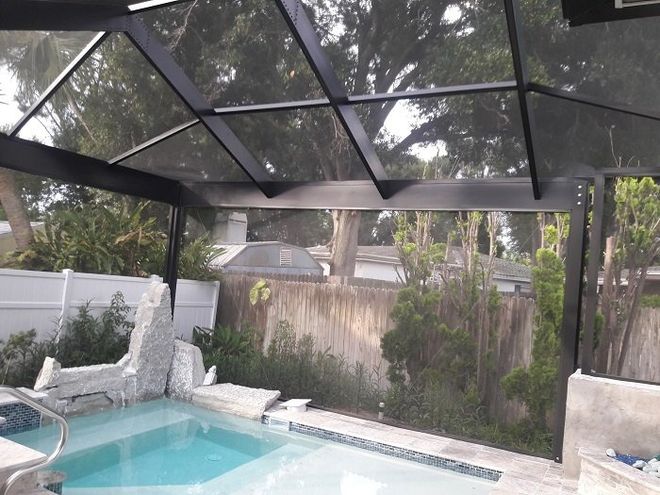 cost of rescreening pool enclosure