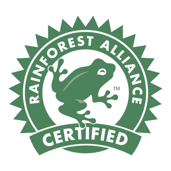 Sello Rainforest Alliance Certified: 