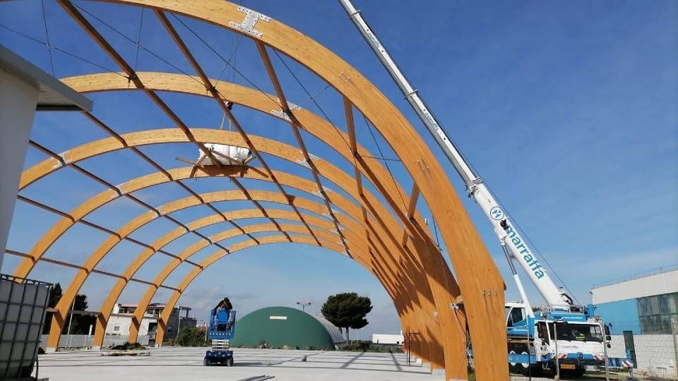 strutture in legno e acciaio