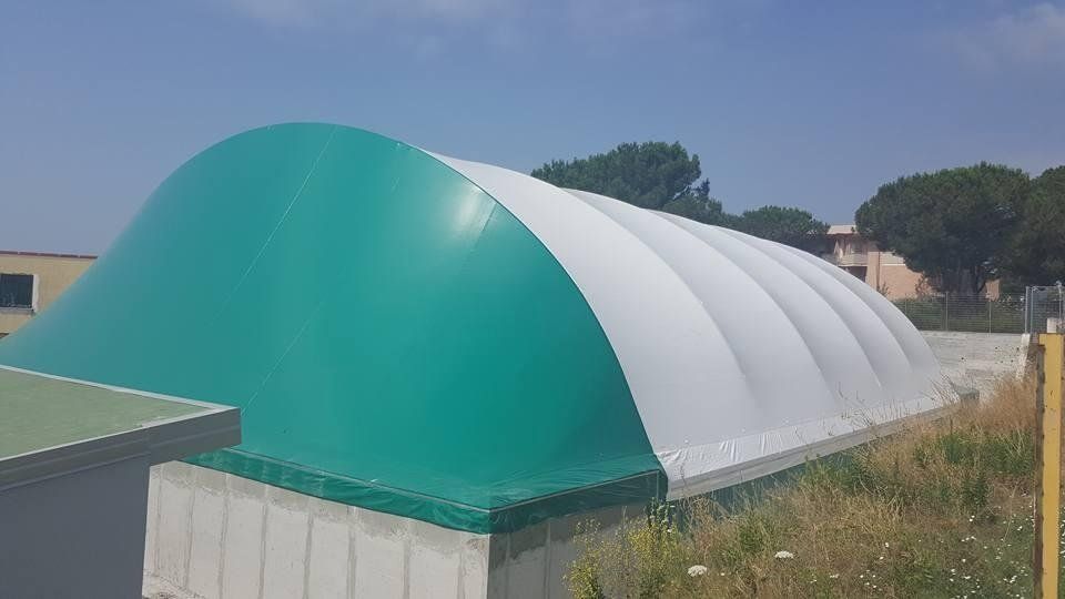 copertura di una tensostruttura