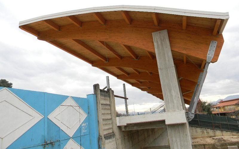 copertura per tribuna