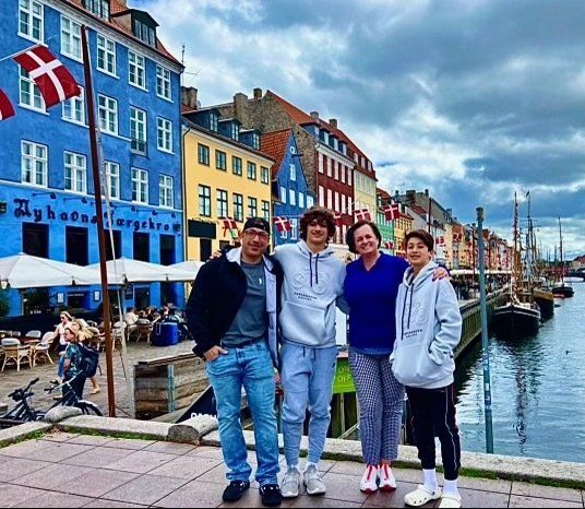 Hernandez Family in Copenhagen