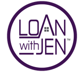 Loan with Jen purple logo
