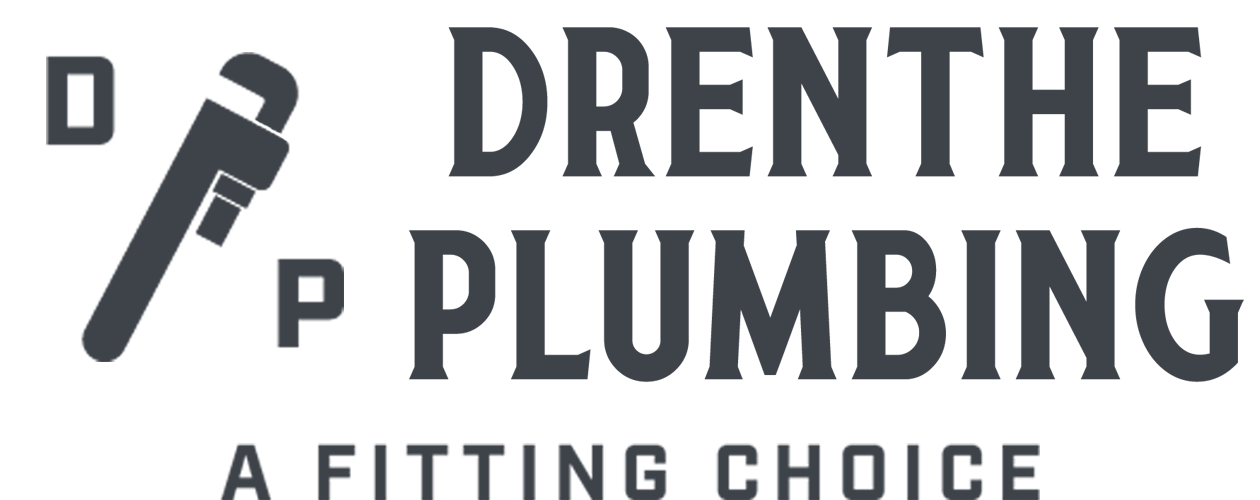 Logo: "Drenthe Plumbing" with a wrench, and the tagline "A Fitting Choice".