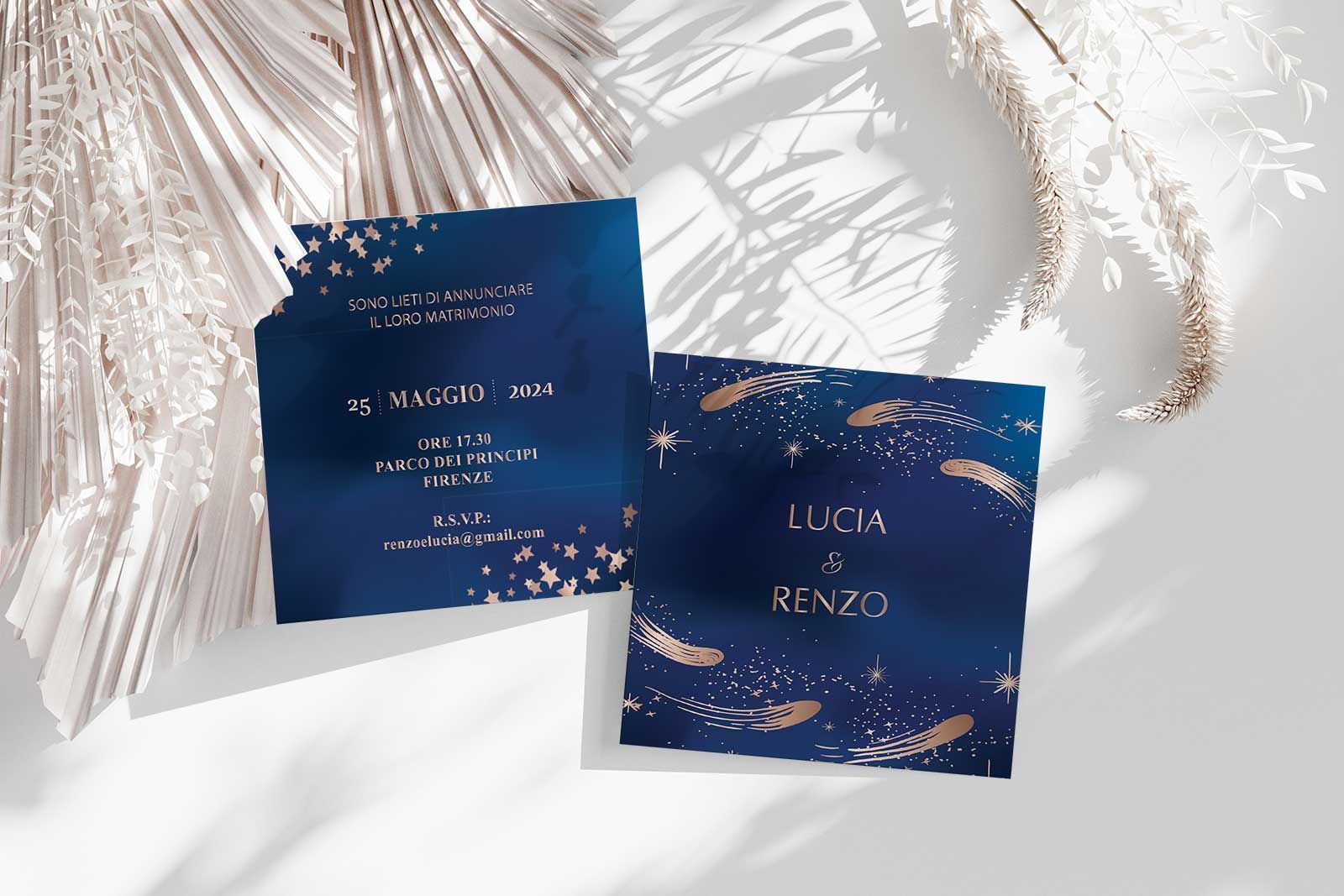 partecipazione di nozze