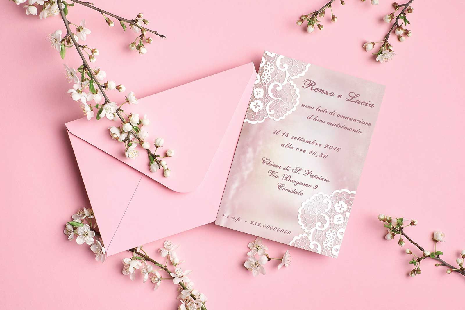 partecipazione di nozze