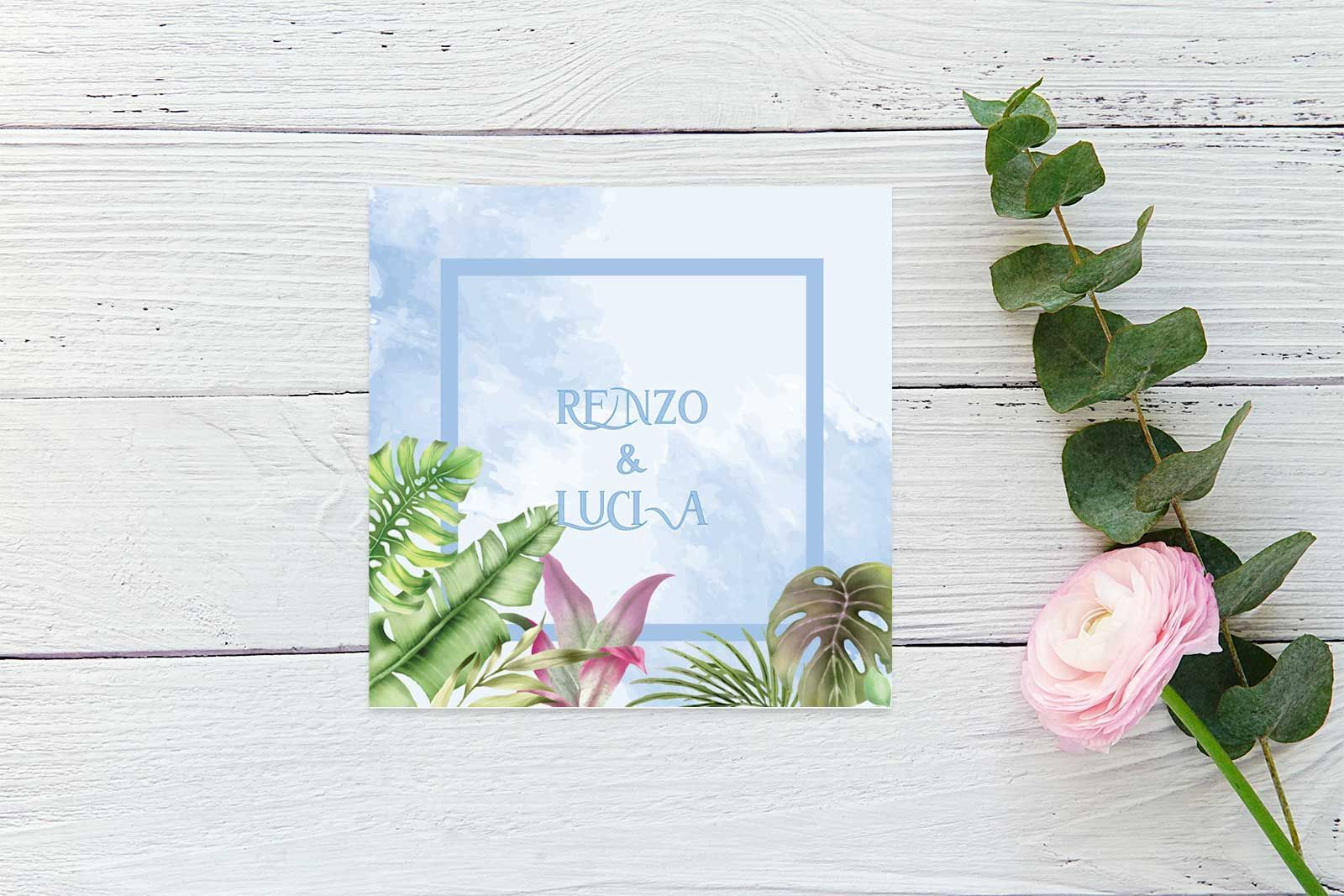 partecipazione di nozze