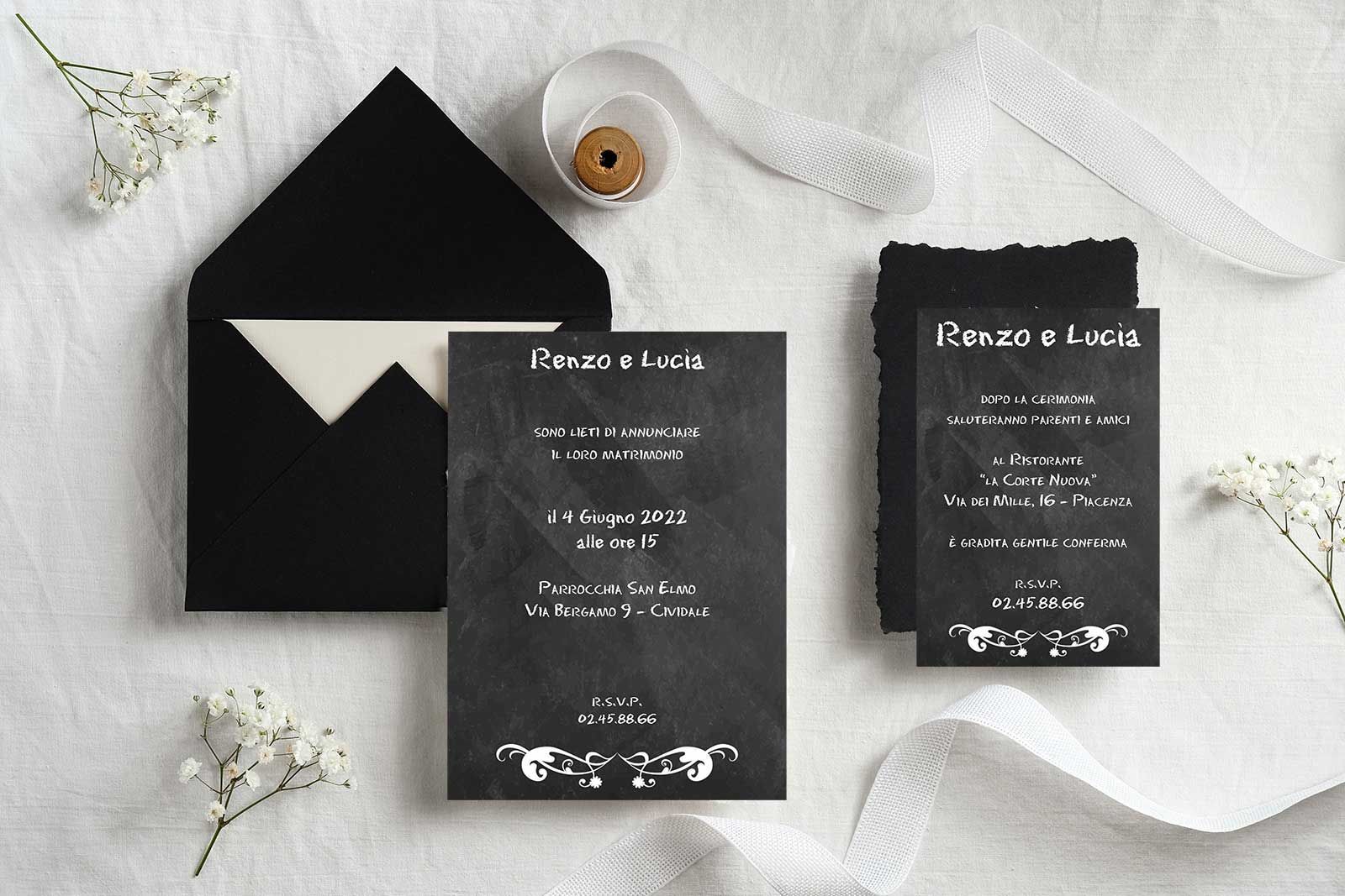 partecipazione di nozze