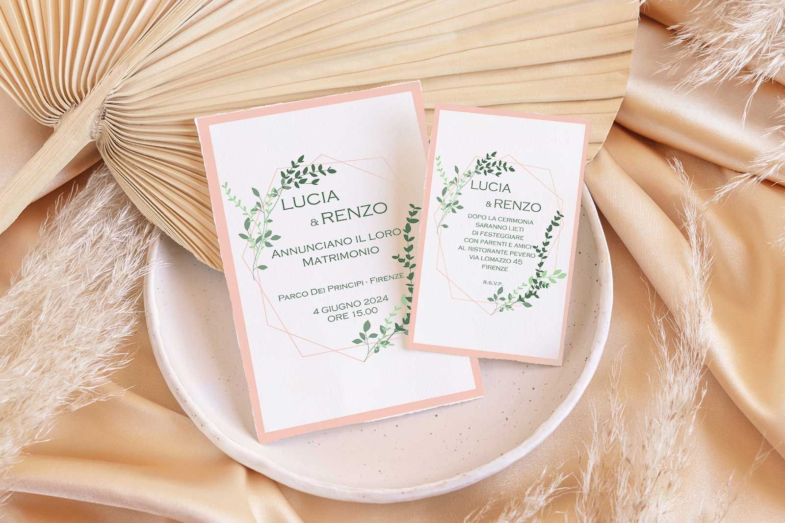 partecipazione di nozze