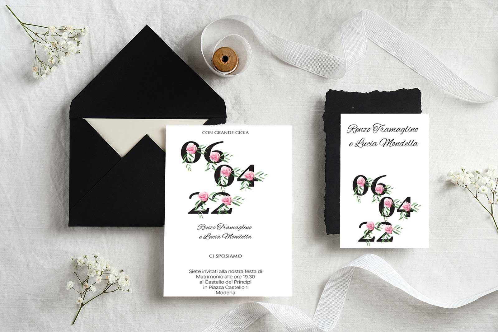 partecipazione di nozze