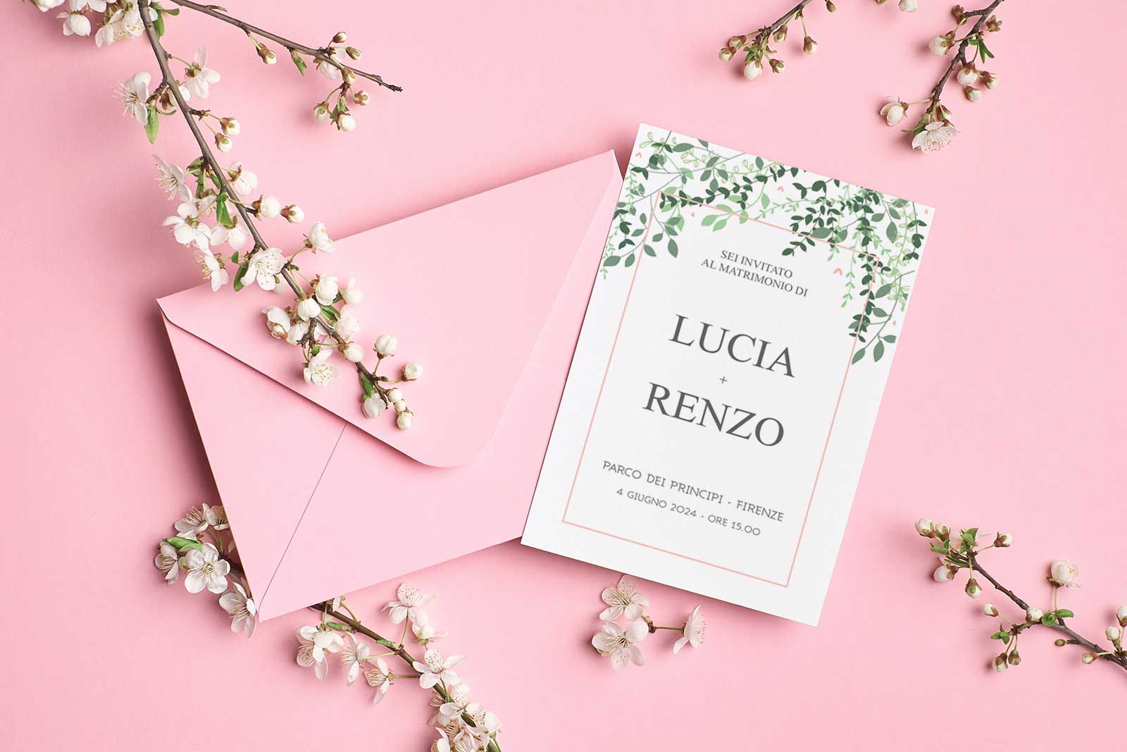 partecipazione di nozze