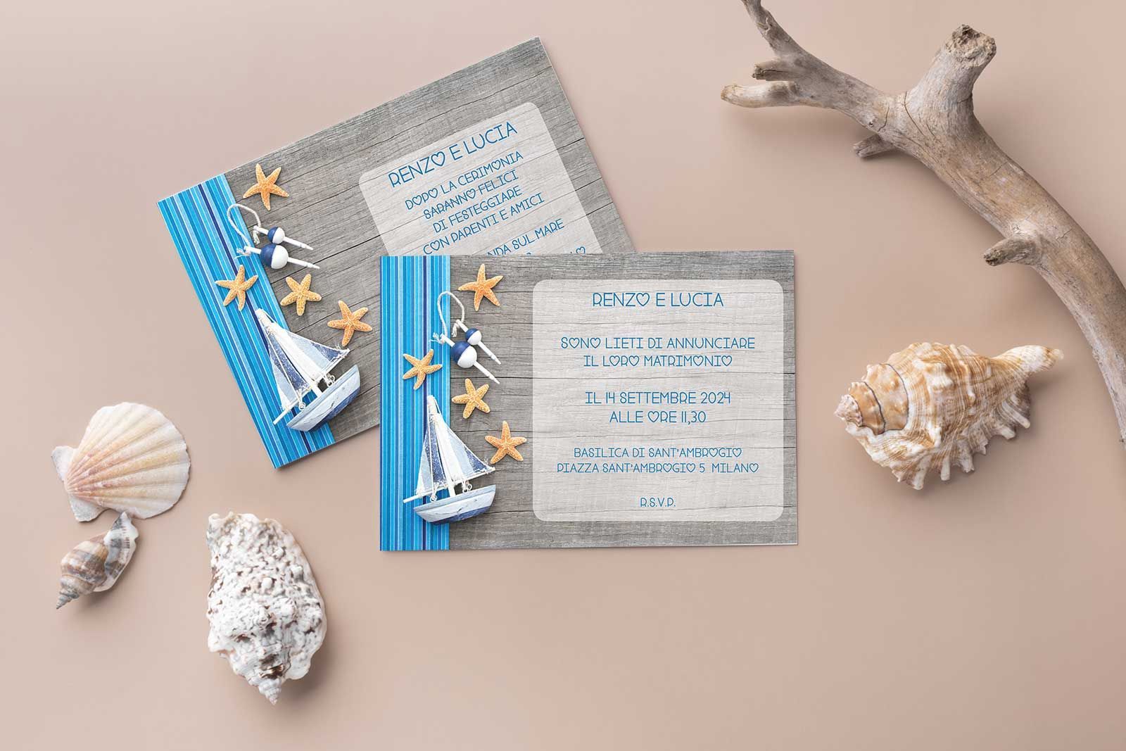 partecipazione di nozze