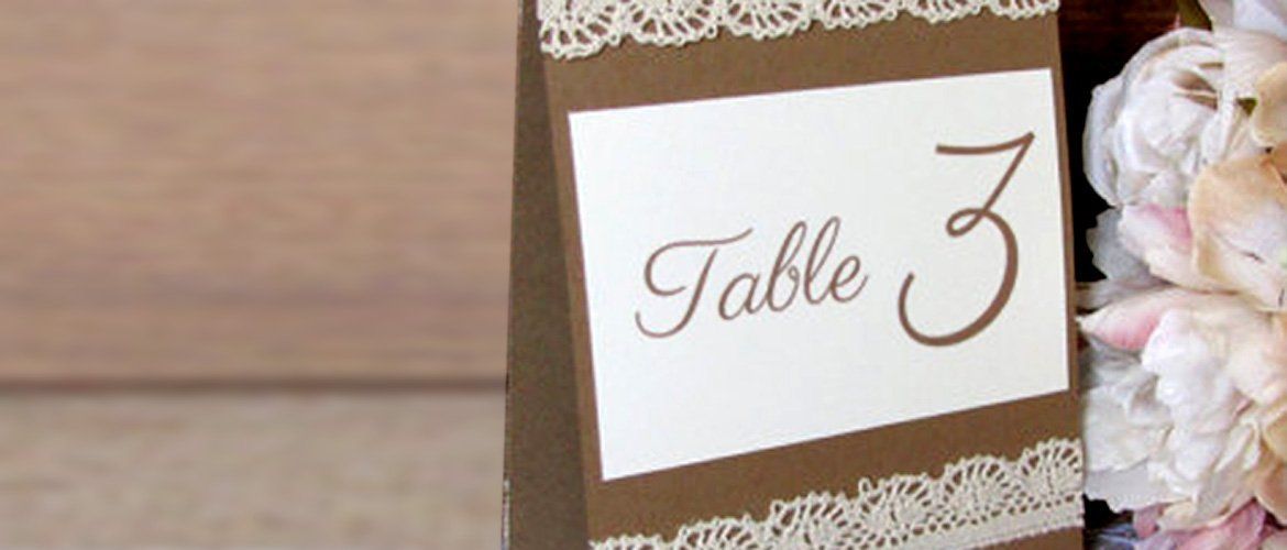 Segnatavolo e segnaposto