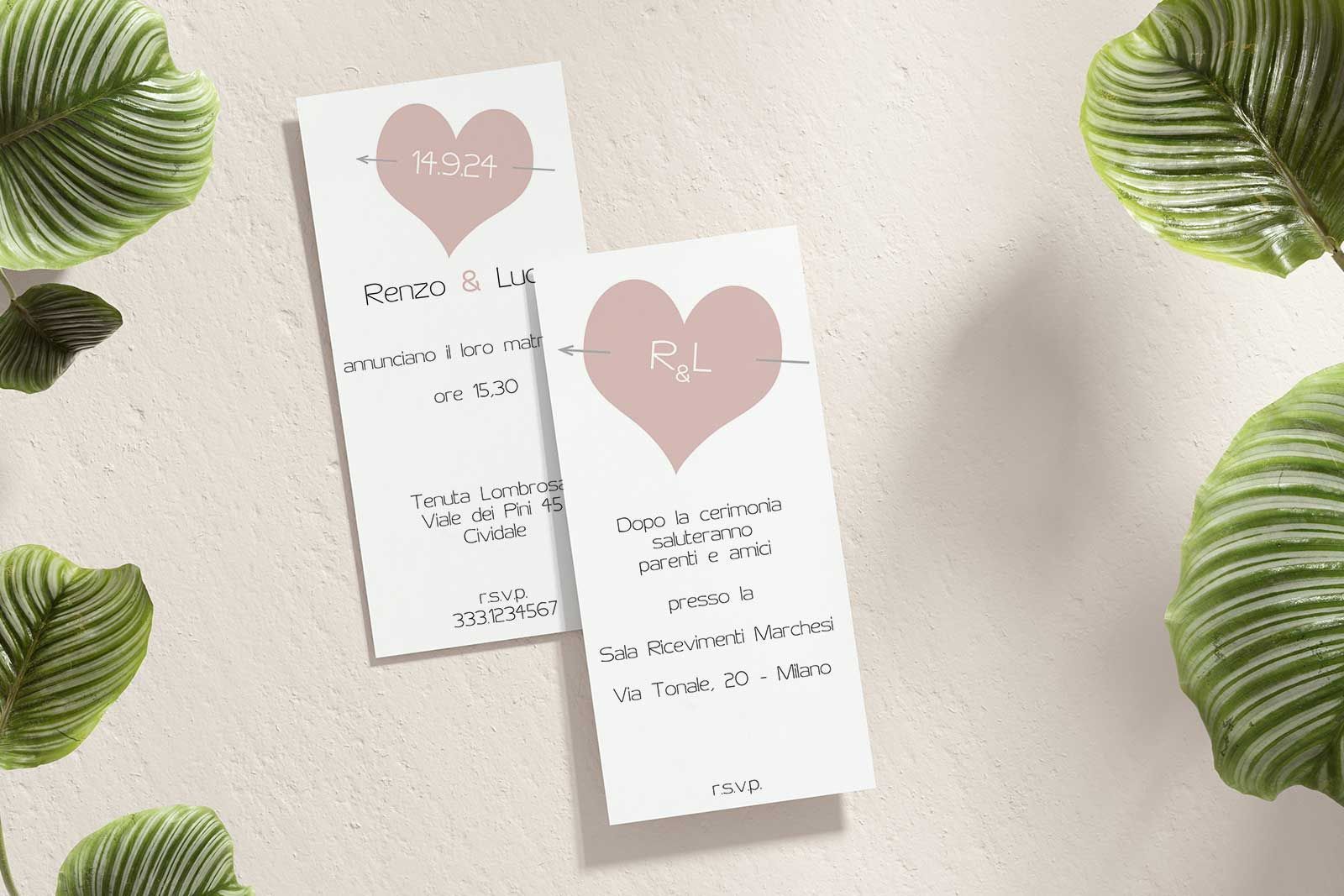 partecipazione di nozze