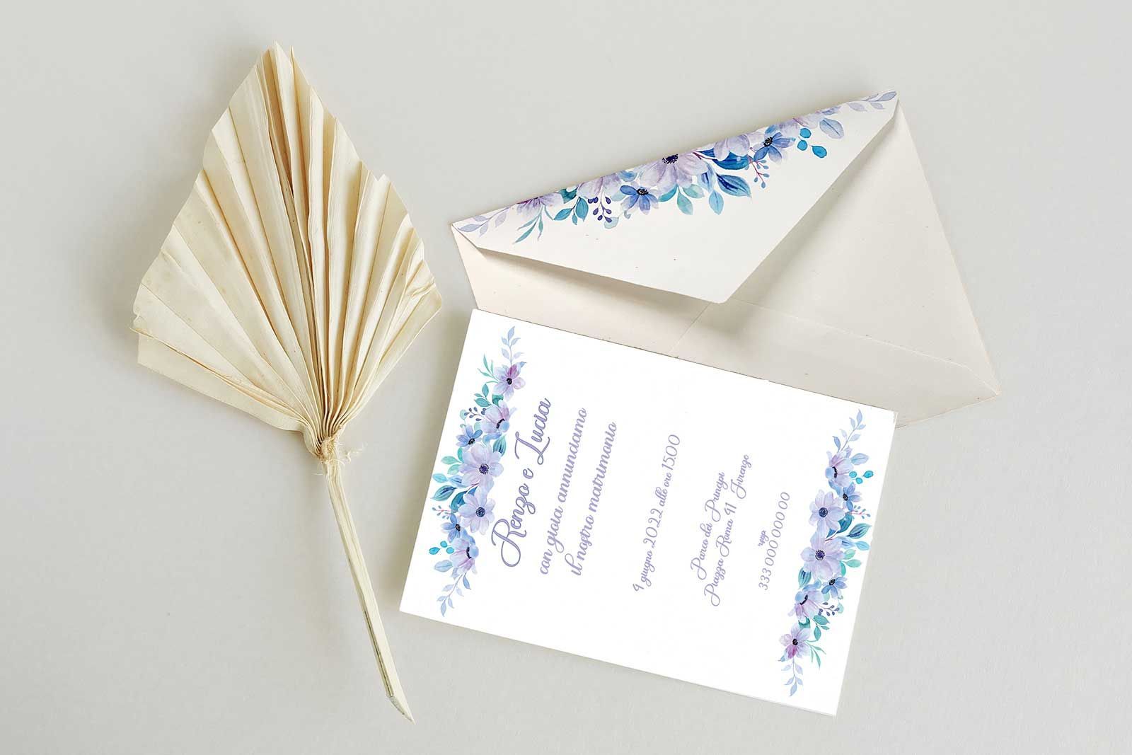 partecipazione di nozze