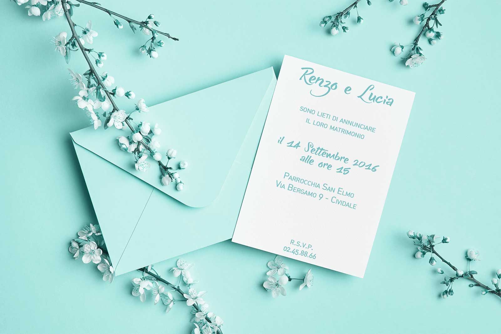 partecipazione di nozze