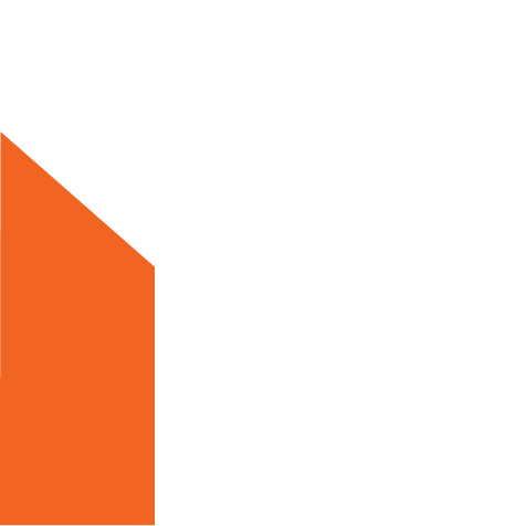 A white background with an orange triangle and the word mph on it.