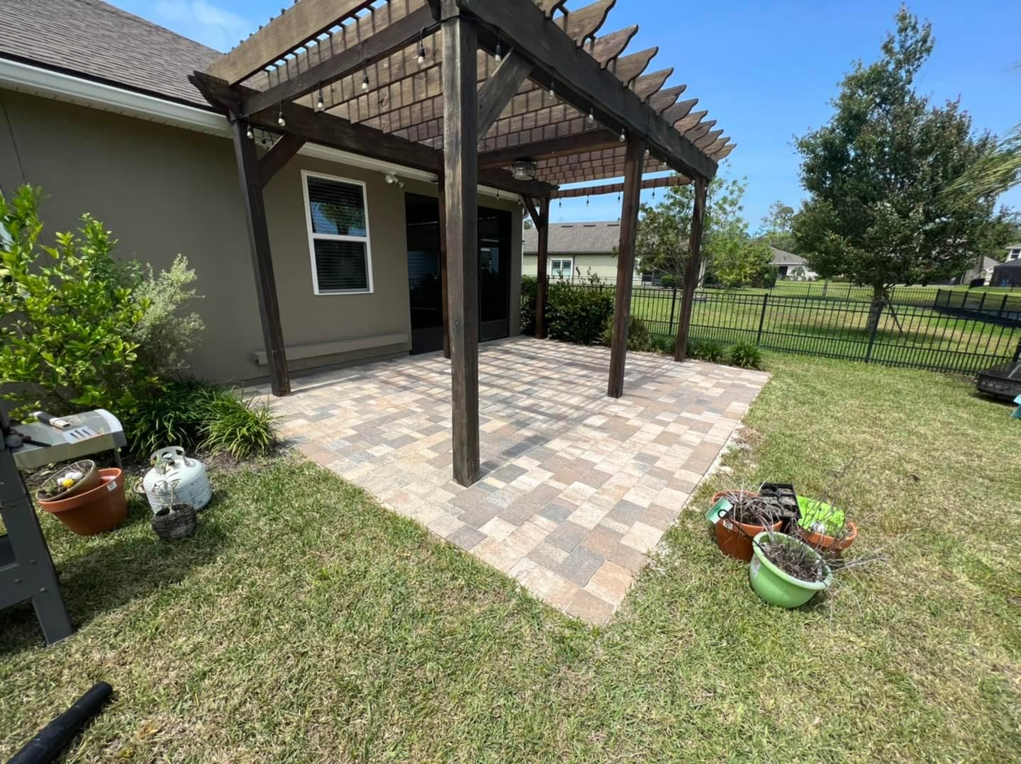 Patio with Pergola | Jacksonville, FL | Coastal Pressure Washing