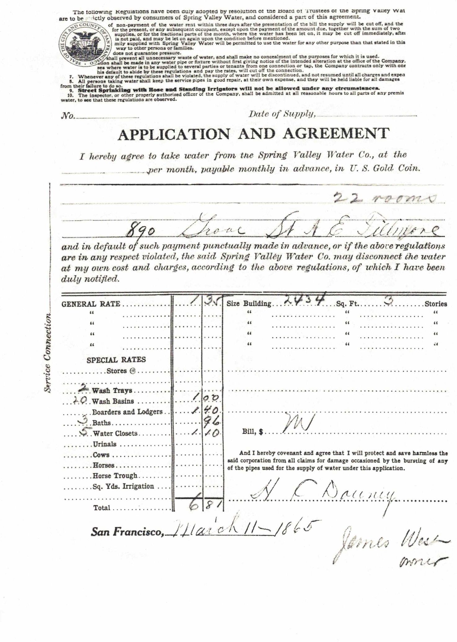 Historic Application