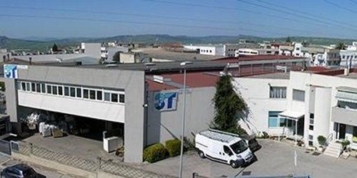 Vista della fabbrica