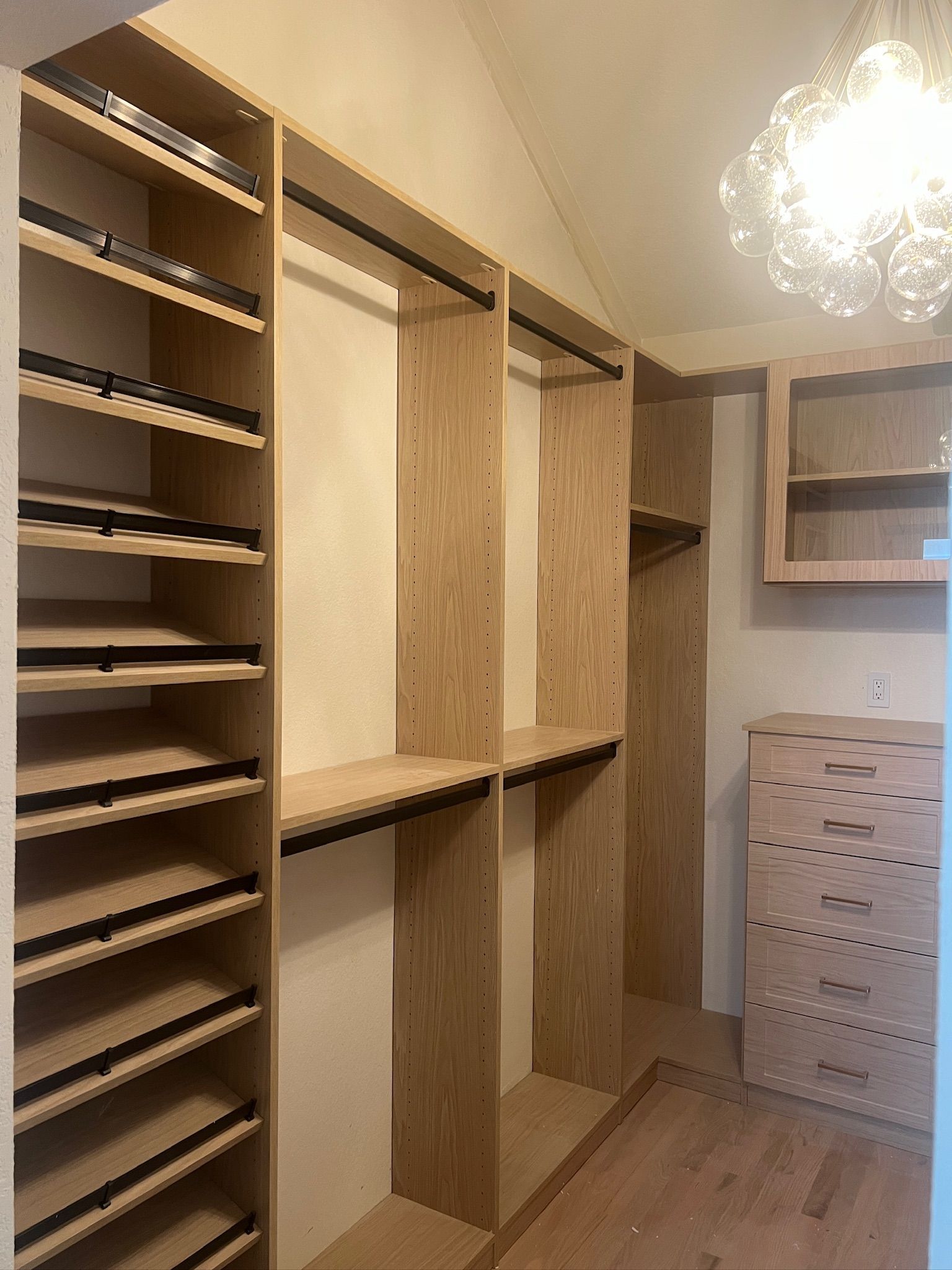 Columbine Valley, Littleton, custom walk-in closet