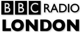 Bbc radio london logo on a white background