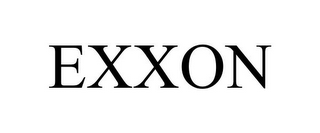 A black and white logo for exxon on a white background