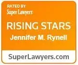 Rising stars jennifer m. rynell is rated by super lawyers.