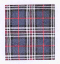 A close up of a plaid pattern on a piece of fabric.