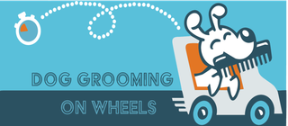 Dog Grooming on Wheels logo