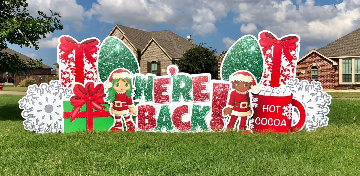 Elf on the Shelf Sign