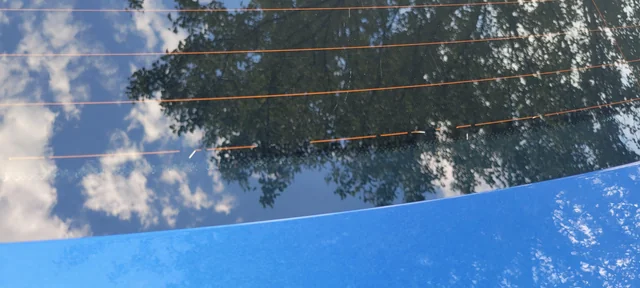 Rear Window Defrost Lines