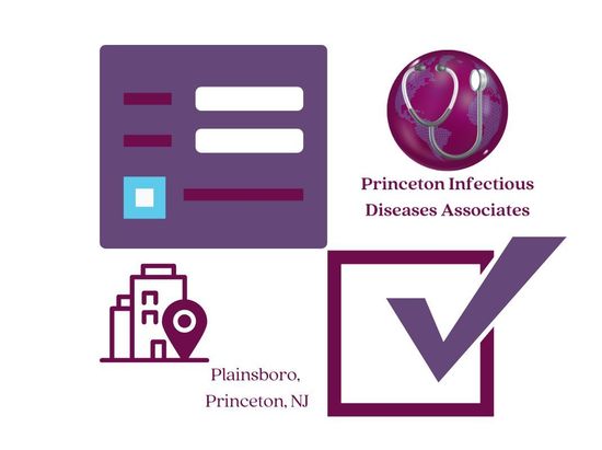 patient's forms for Princeton Infectious Diseases Associates | Plainsboro, New Jersey