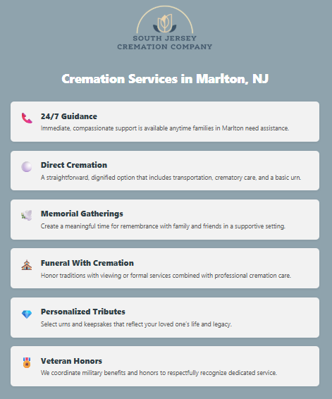 Cremation Services in Marlton, NJ