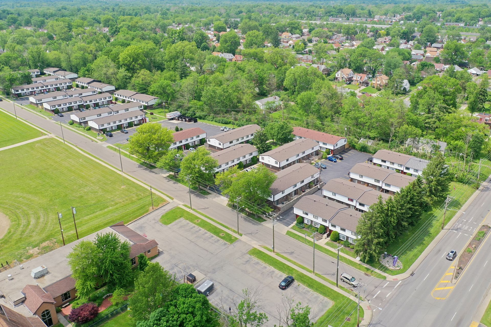 Skyline Photo of Village Square