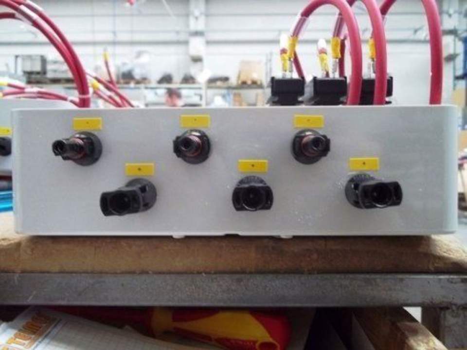 Photovoltaic system switchboard components