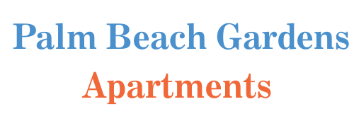 Palm Beach Gardens Apartments logo.