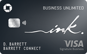 Business unlimited ink chase card